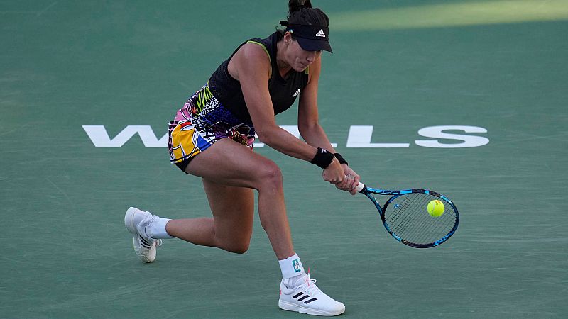 Muguruza se desconecta y cae en Indian Wells  a las primeras de cambio