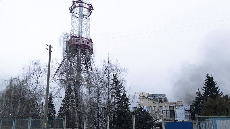 Babi Yar, la 'zona cero' de la destrucción en el ataque ruso en el centro de Kiev