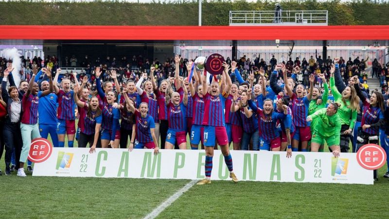 Un Barça irrepetible sigue haciendo historia en el fútbol femenino