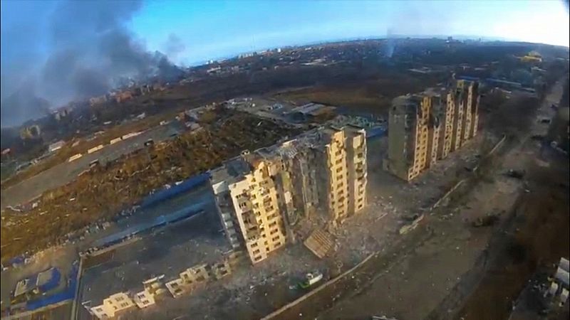 Las imágenes de la destrucción en Mariúpol, la ciudad más castigada por la guerra en Ucrania