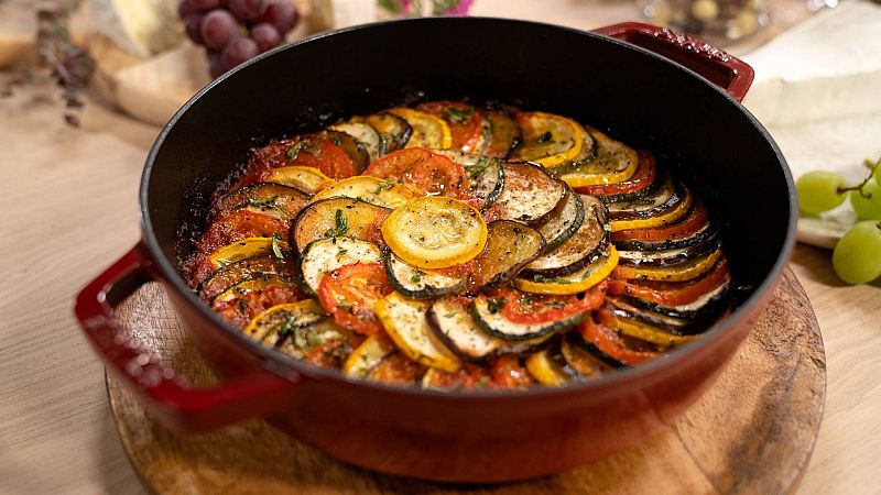 Los Torres nos enseñan la receta de la ratatouille de verduras