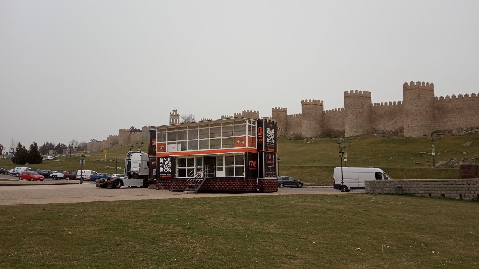 M�sica y cultura en la visita de 'La Gran Consulta' de RTVE a �vila