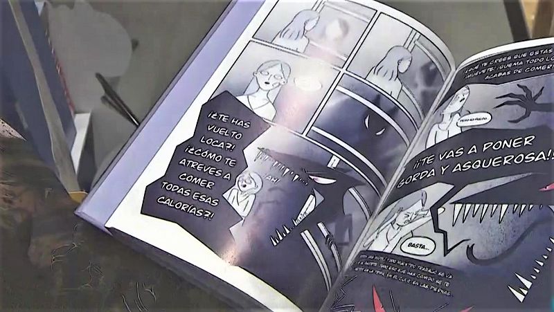 'Comiendo con miedo', un colpidor còmic sobre l'anorèxia