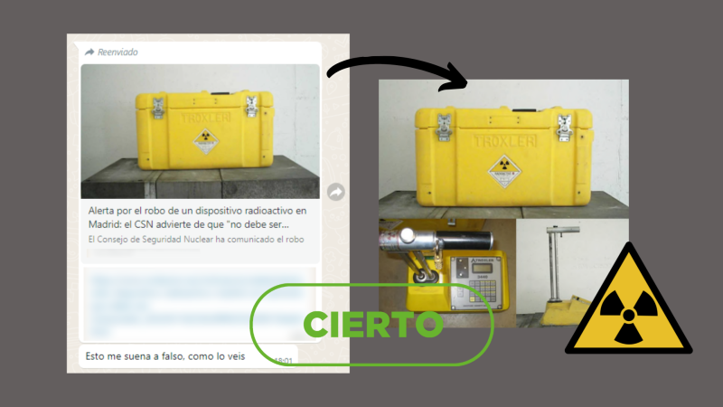 Sí, ha desaparecido un maletín radiactivo en España, y no es la primera vez