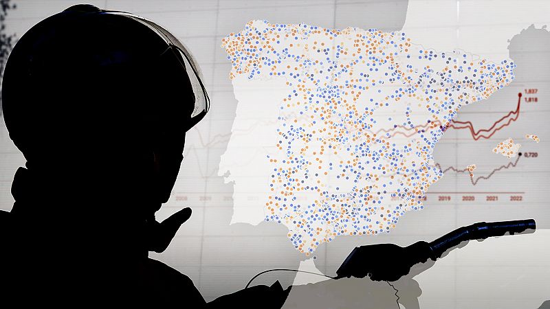 Gasolineras baratas: mapa de las estaciones ms econmicas en Espaa en la Operacin Salida del verano