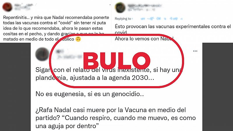 El dolor en el pecho de Nadal no es un efecto secundario de la vacuna contra la COVID-19