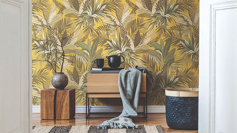 Papel pintado, la tendencia más potente en decoración: consejos para empapelar