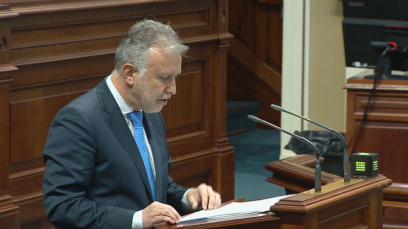 El presidente de Canarias da cuenta de su gestión en el Debate del Estado de la Nacionalidad