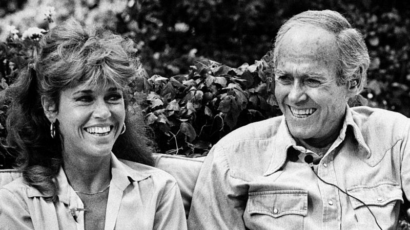 Jane Fonda y su padre, una reconciliación de película 'En el estanque dorado'