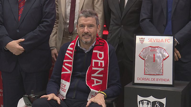 Osasuna y Sevilla homenajean a Juan Carlos Unzué