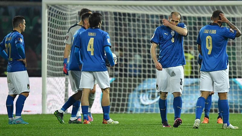 Italia se la pega ante Macedonia del Norte y Portugal será su rival en la final; Gales y Suecia avanzan