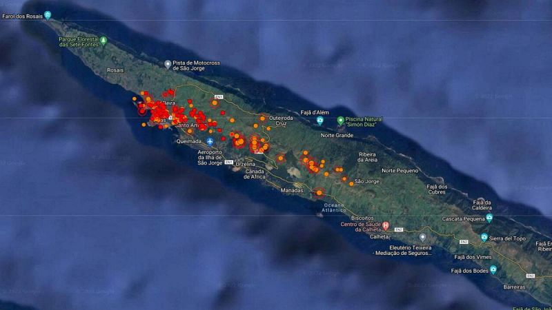Una isla de las Azores activa el plan de emergencia ante la posibilidad real de una erupción volcánica