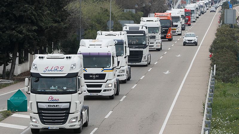 Los transportistas convocantes del paro mantienen las protestas por decimotercer día