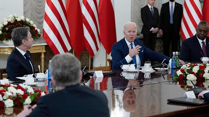 Blinken matiza las palabras de Biden sobre Putin: "EE.UU. no busca un cambio de régimen en Rusia"