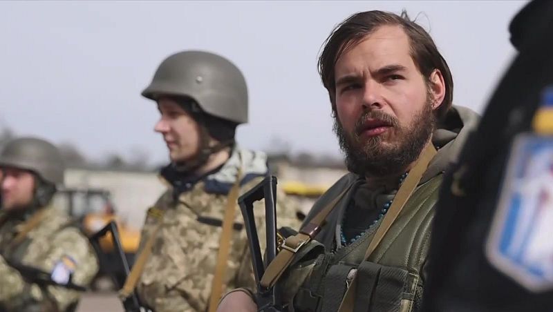 Francisco, un español entre las filas de Ucrania frente a Rusia: "Los ucranianos no se van a rendir en la vida"