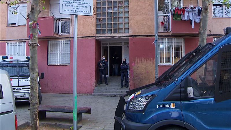 Una desena de detinguts en una operació antidrogues al Besòs
