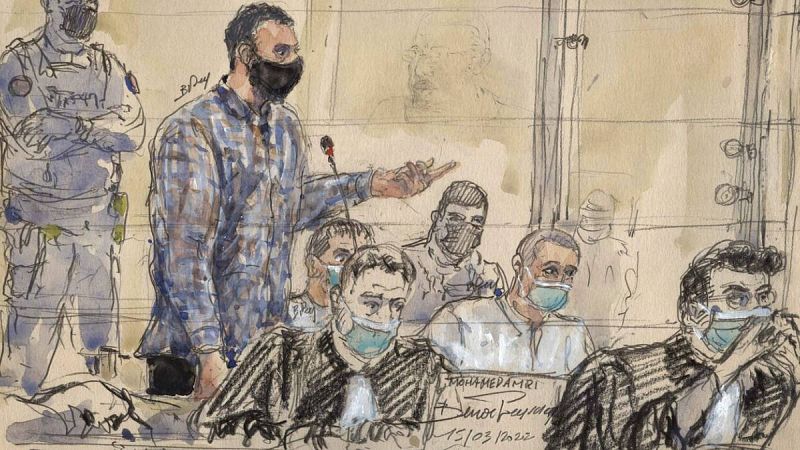 Abdeslam se acoge a su derecho a no declarar en el da clave del juicio por los atentados del 13-N en Pars