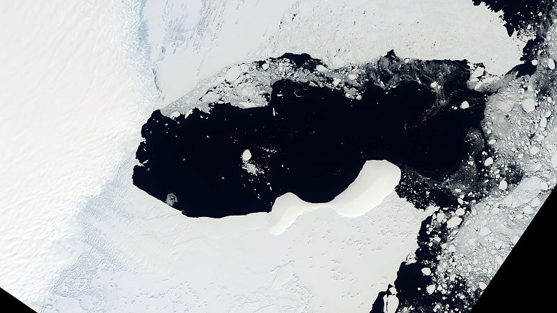 Colapsa en la Antártida una plataforma de hielo de más de 1.200 kilómetros cuadrados