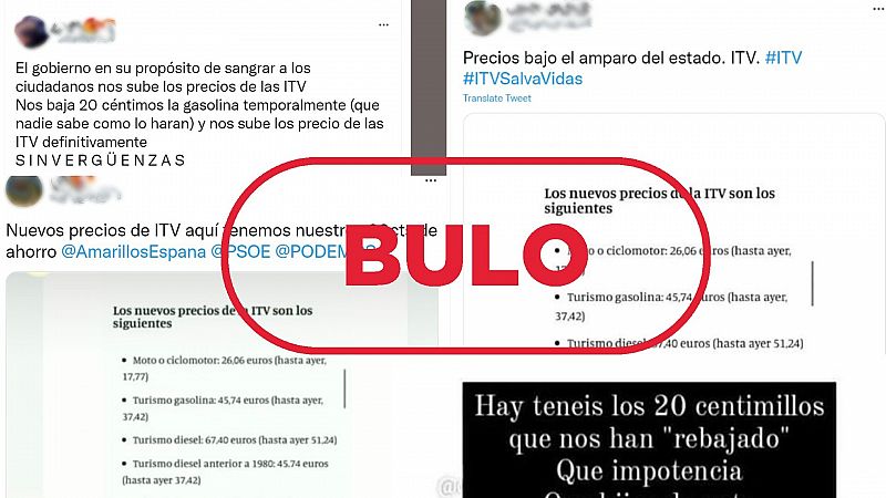 Subida de precios de la ITV: no es una medida del gobierno ni a cambio de los 20 céntimos menos en gasolina