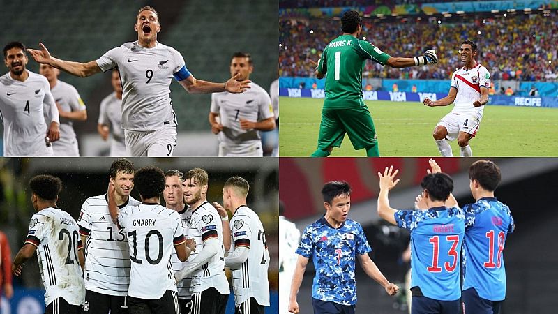Así son Costa Rica o Nueva Zelanda, Alemania y Japón; rivales de España en el Mundial