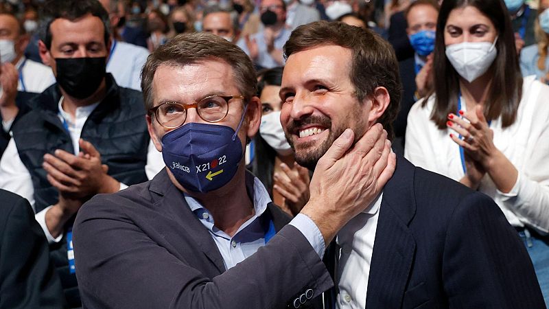 El PP encumbra a Feijóo, 'entierra' a Casado y se marca La Moncloa como meta final