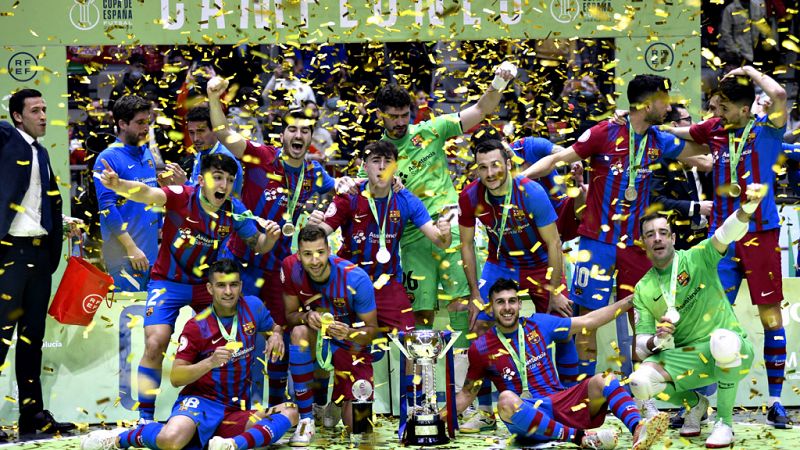 El Barça gana la Copa en una agitada tanda de penaltis ante ElPozo Murcia