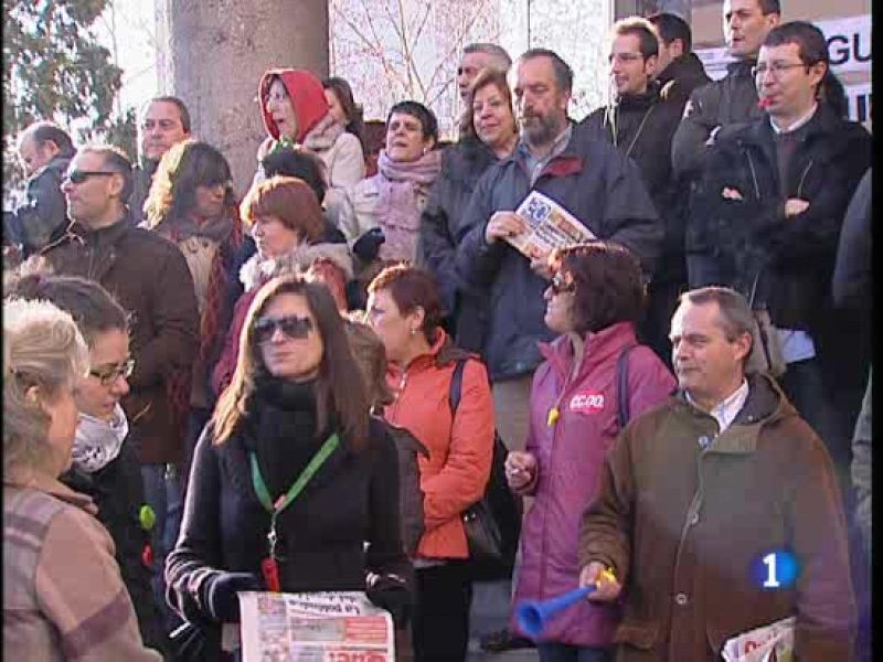 Los funcionarios judiciales de Madrid inician una huelga en una semana de protesta judicial