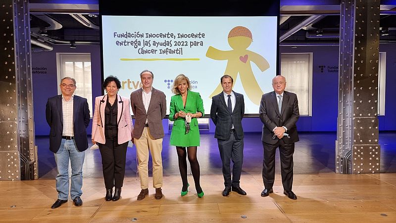 La Fundación Inocente, Inocente entrega la recaudación de la gala de La 1 a proyectos contra el cáncer infantil