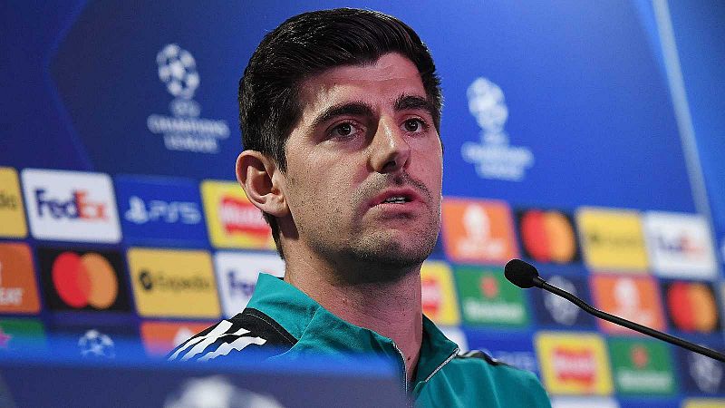 Courtois: "Queremos sacar un buen resultado y rematarlo en el Bernabéu"