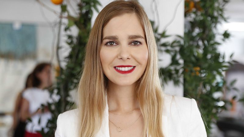 La actriz madrileña Natalia Sánchez asombra con su perfecto catalán