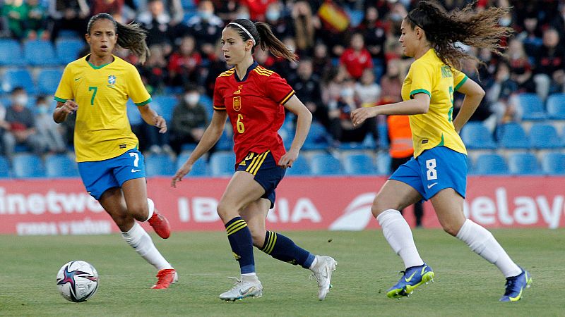 La selección femenina empata ante Brasil en un test para las grandes citas