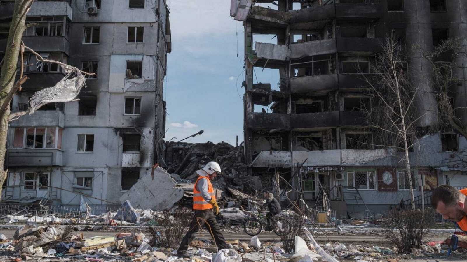 Guerra en Ucrania: Zelenski asegura que la situación en Borodyanka es "más horrible" que la de Bucha - Ver ahora