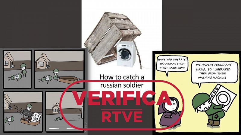 ¿Por qué circulan memes de soldados rusos con lavadoras?