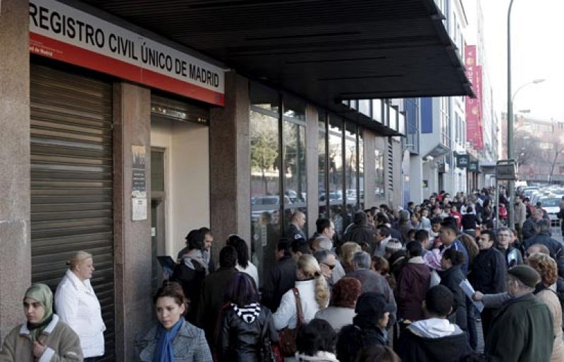 La huelga de funcionarios judiciales obliga a suspender 2.000 actuaciones en Madrid