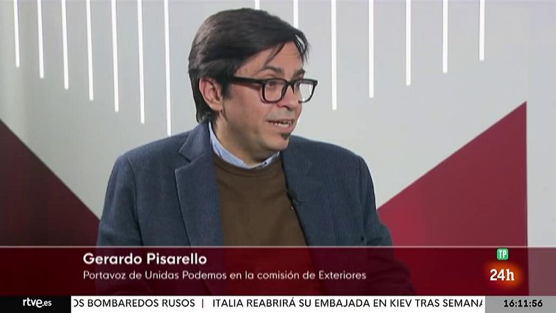 Pisarello: "Tendría sentido que el líder del Frente Polisario interviniera en el Congreso como ha hecho Zelenski"