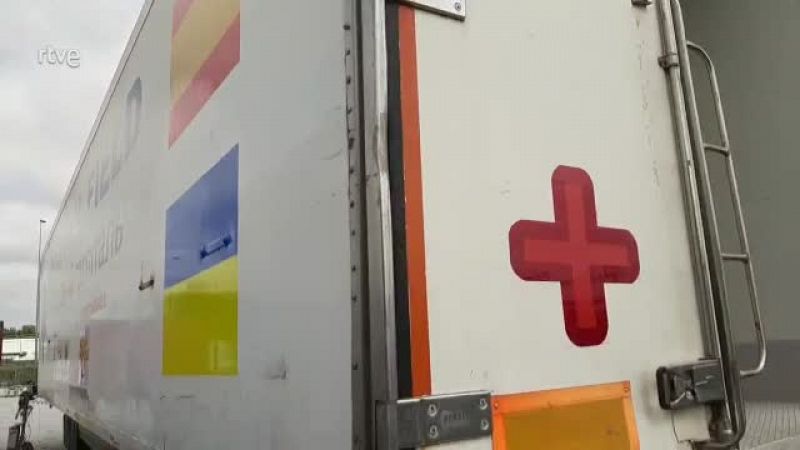 Barcelona envia al Donbass el primer hospital mòbil