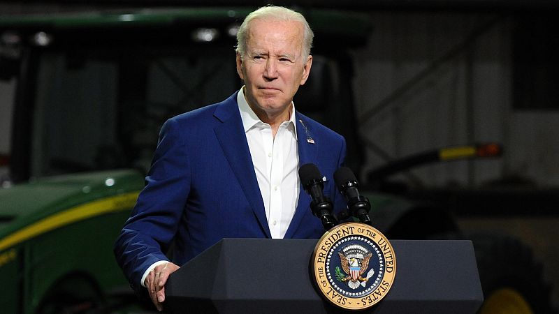 Joe Biden acusa a Putin de ser "un dictador" y cometer un "genocidio" en Ucrania