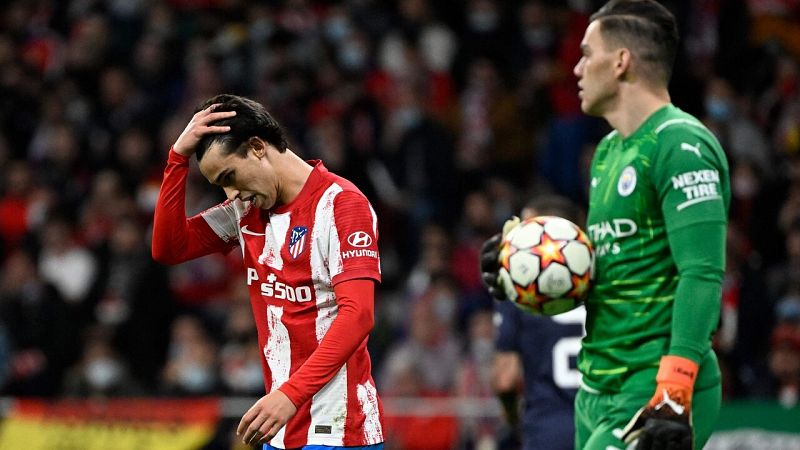 El Atlético de Madrid cae en cuartos de la Champions tras no pasar del empate sin goles ante el City