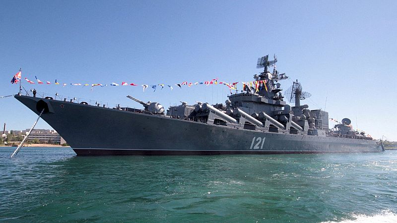 El hundimiento del 'Moskva', un símbolo del poder naval ruso sumergido entre versiones contradictorias