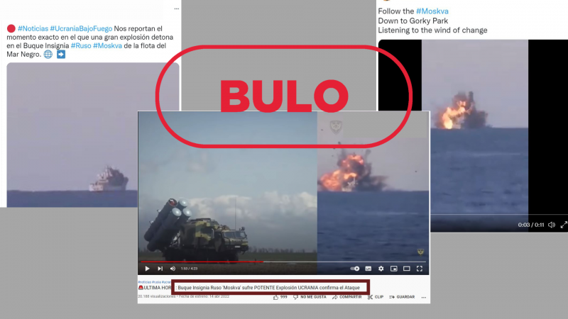 Esta explosión no tiene relación con el hundimiento del buque ruso Moskva