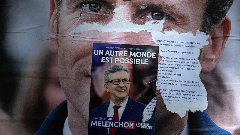 La mayoría de los simpatizantes de Mélenchon votará en blanco o se abstendrá en la segunda vuelta de las elecciones
