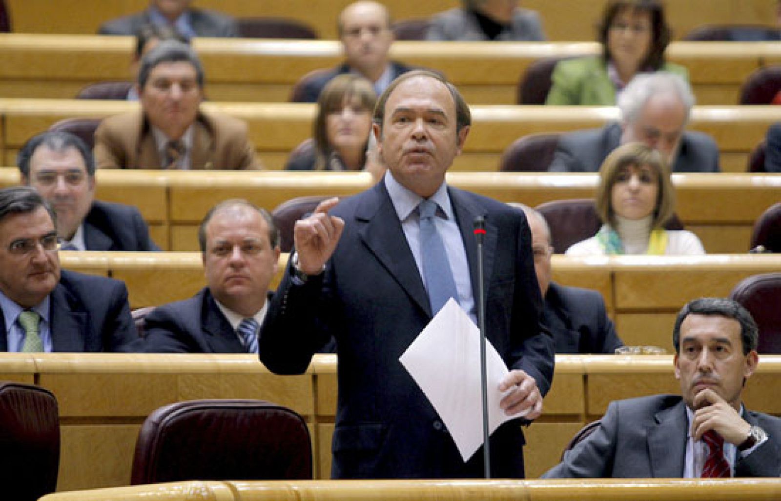 Primera sesión de control al Gobierno en el Senado en 2009 | Ver