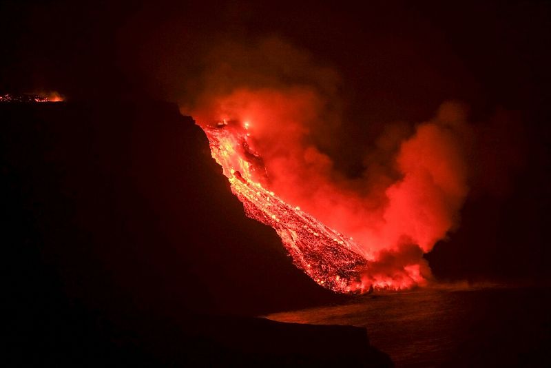 El CSIC estudia la lava del volcán de La Palma para reutilizarla en materiales de bioconstrucción