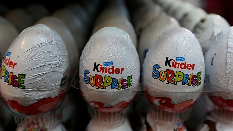 Detectado el primer caso de salmonelosis en España vinculado al brote de chocolate Kinder