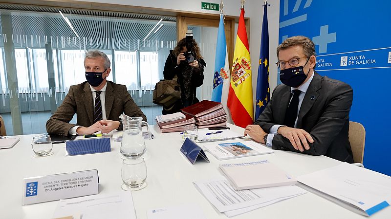 Alfonso Rueda se presenta para suceder a Feijóo como presidente del PP gallego: "Relevaré a un líder extraordinario"
