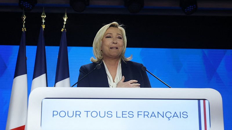 Le Pen se erige como la líder de la oposición tras el "resultado histórico" de la ultraderecha: "La batalla no ha terminado"
