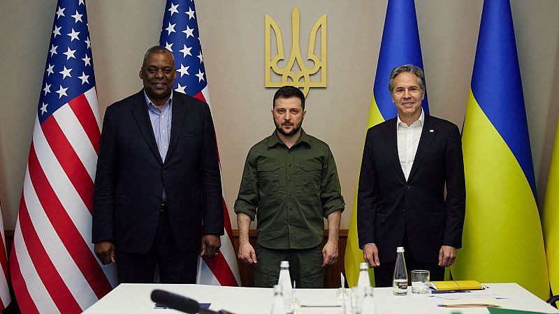 Blinken anuncia el regreso de presencia diplomática estadounidense en Ucrania