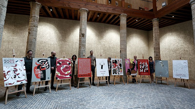 San Fermín 2022 ya tiene a sus 10 carteles finalistas