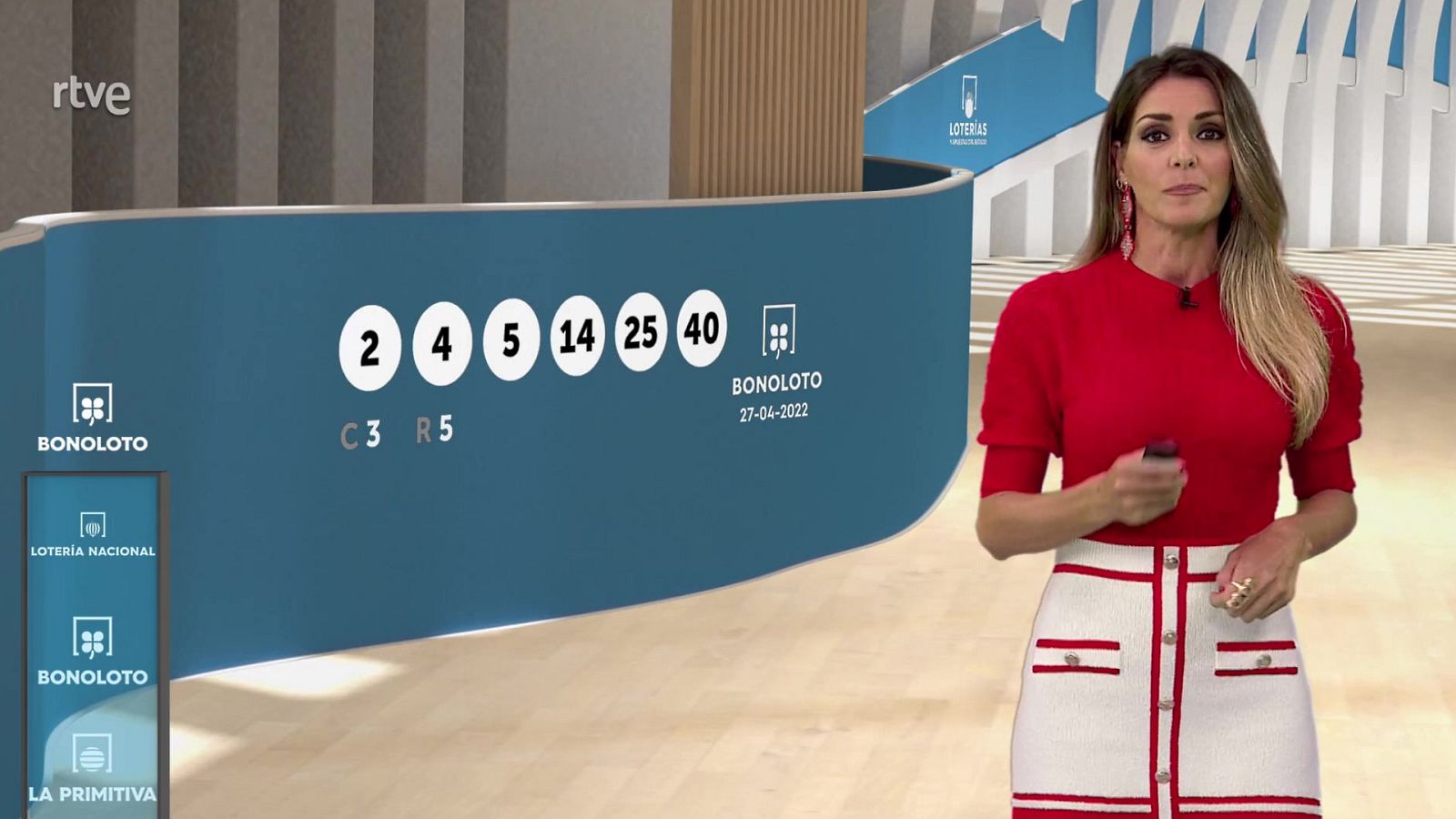 Sorteo de la Bonoloto del 27/04/2022 - ver ahora