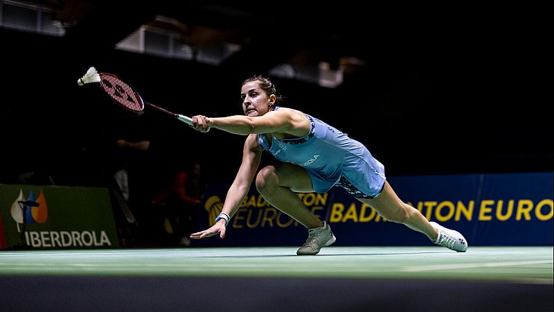 Carolina Marín pasa con buenas sensaciones a la final del Europeo de Madrid